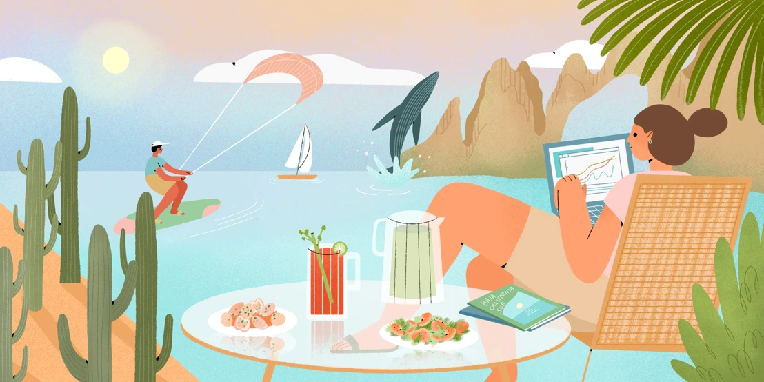 Nómadas digitales generan una fuente de ingresos para Baja California Sur: Airbnb