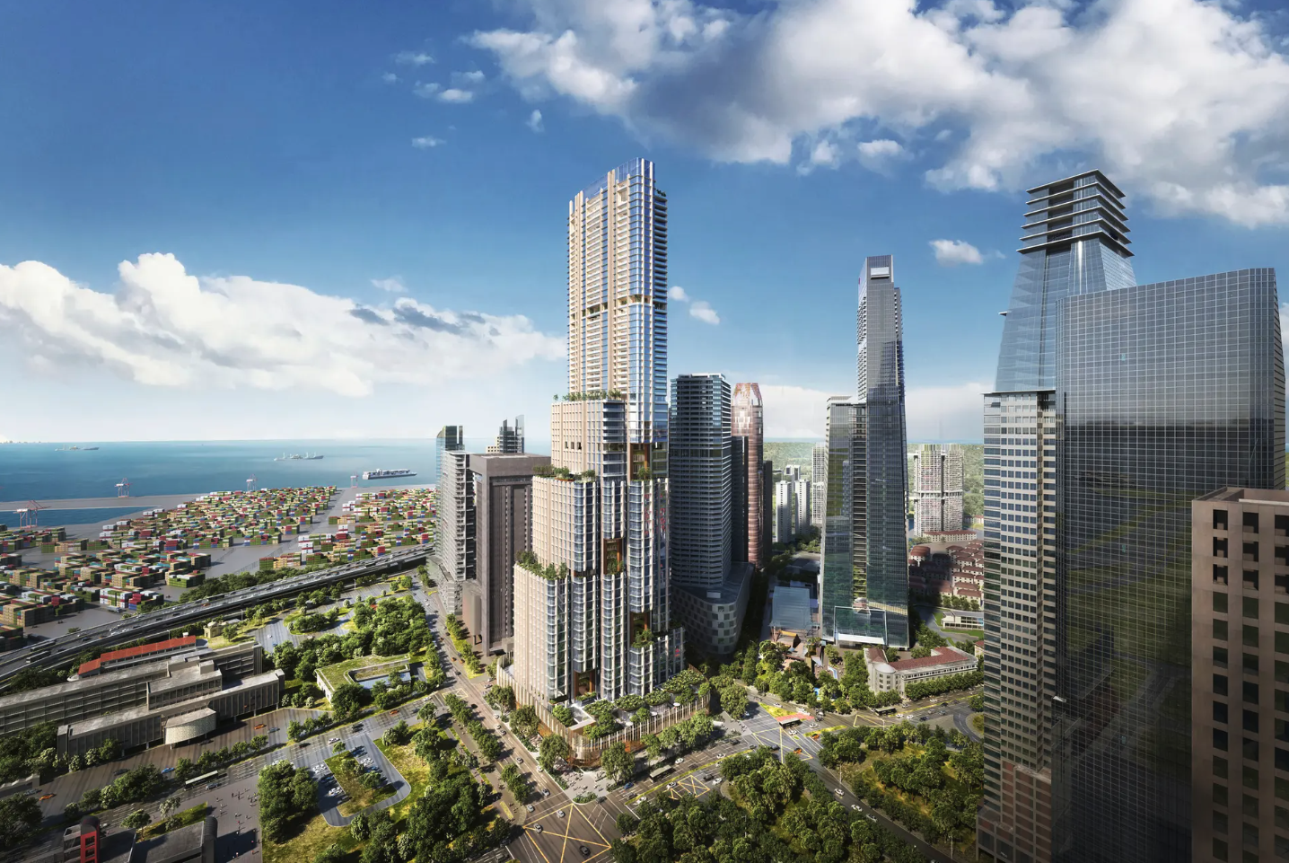 8 Shenton Way, nuevo rascacielos de usos mixtos en Singapur