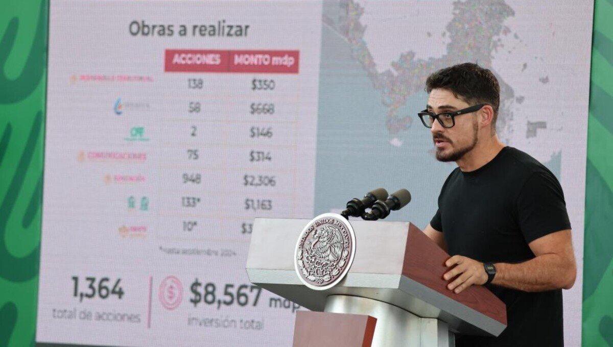 138 espacios públicos daños por el huracán “Otis”: Sedatu