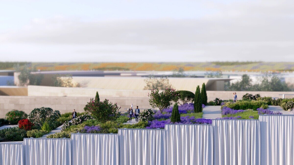 El complejo estará listo para la Expo Osaka 2025 Foto: Archdaily