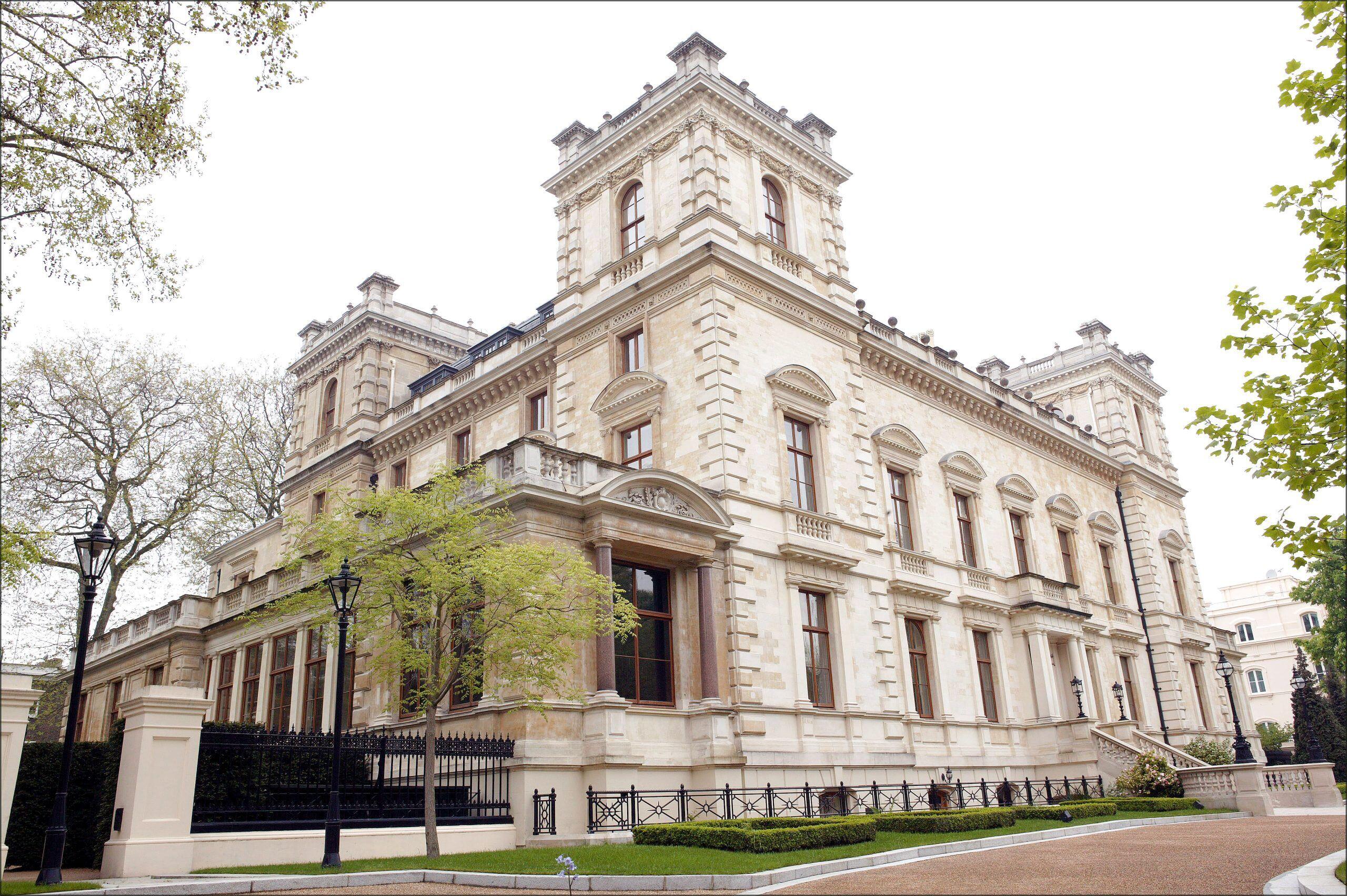 Casa de la familia Ecclestone. Cortesía: Greg Soussan / Abaca