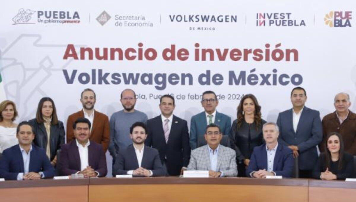 Volkswagen de México invertirá cerca de 1,000 mdd en Puebla