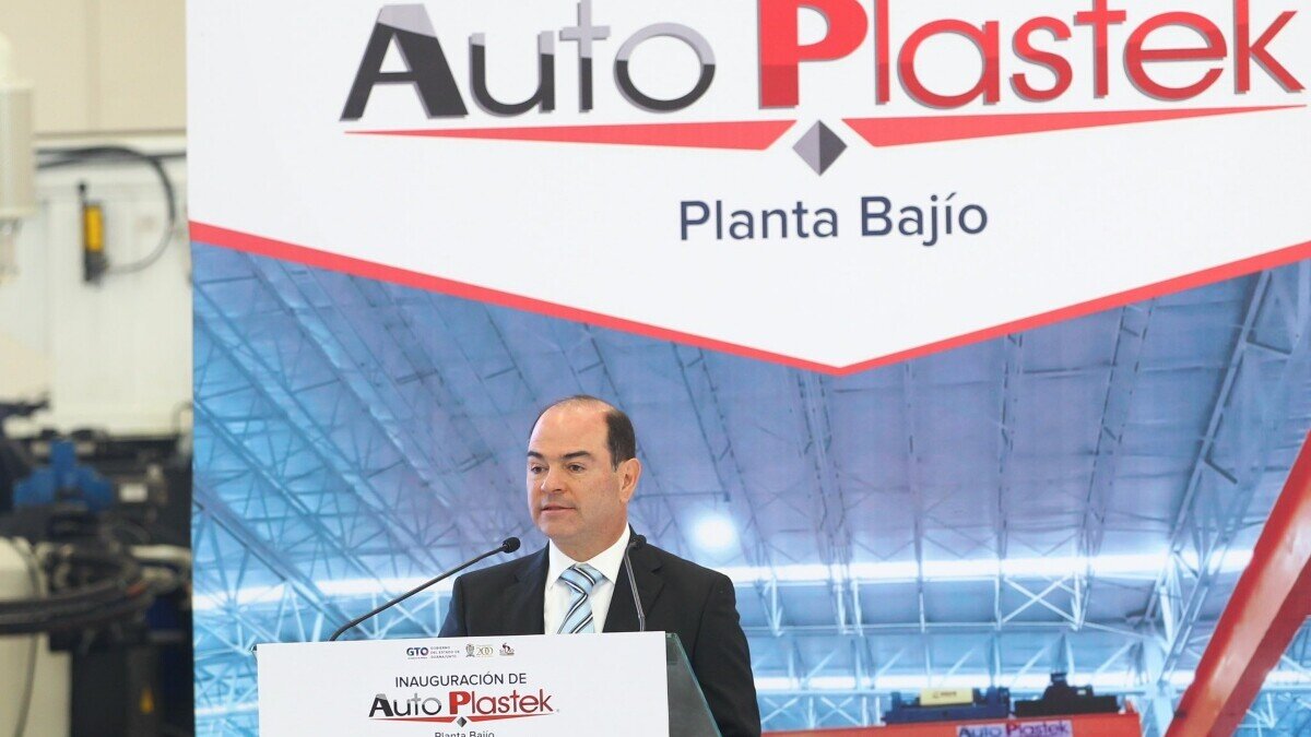 Represente de la compañía mexicana durante la inauguración de la planta Foto: @diegosinhue