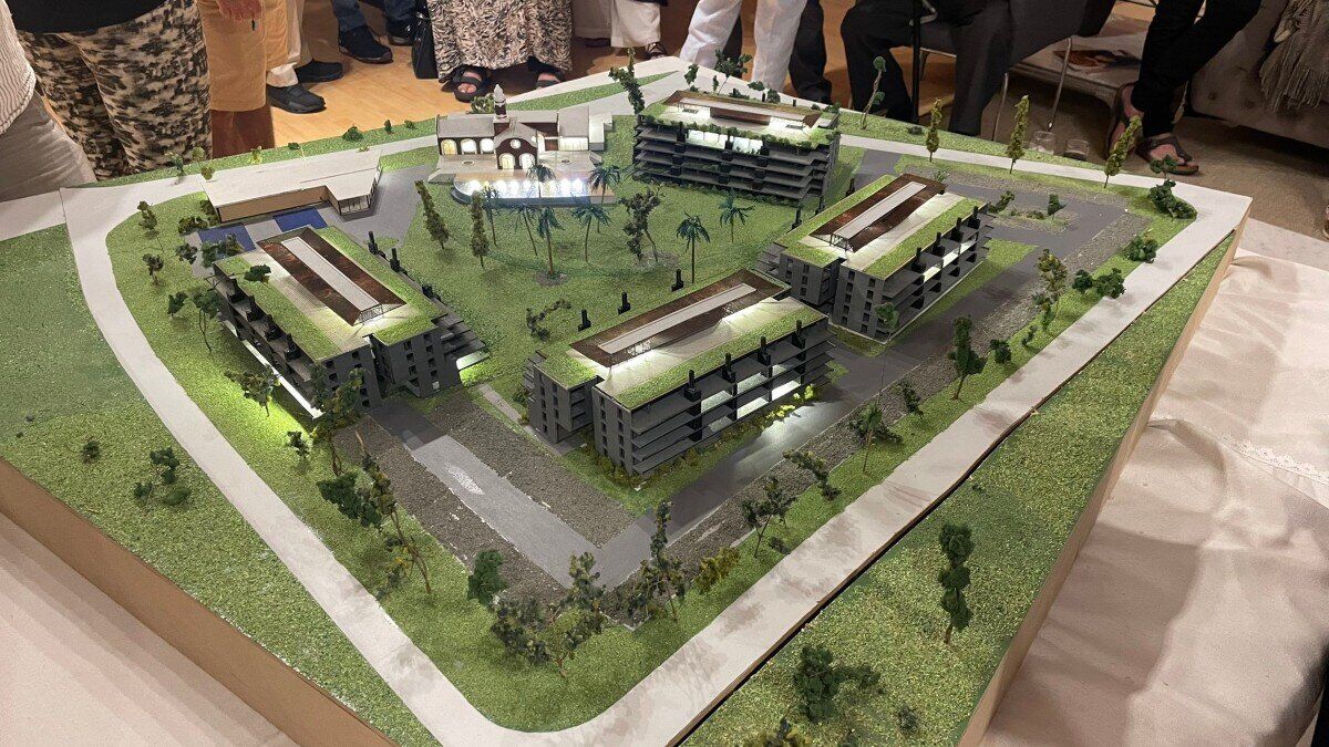 Maquetación del proyecto inmobiliario Foto: FocusPunta