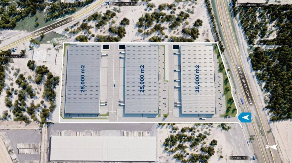 Render Smart Park FINSA Escobedo