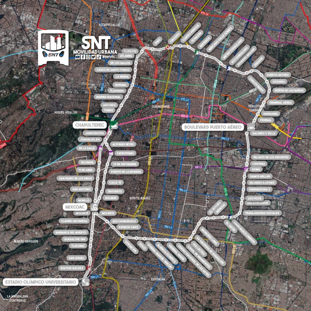 Línea 0 Metrobús.-2