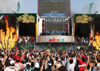 during the Formula One Grand Prix of Mexico at Autodromo Hermanos Rodriguez on October 29, 2017 in Mexico City, Mexico. Foto: Facebook F1
