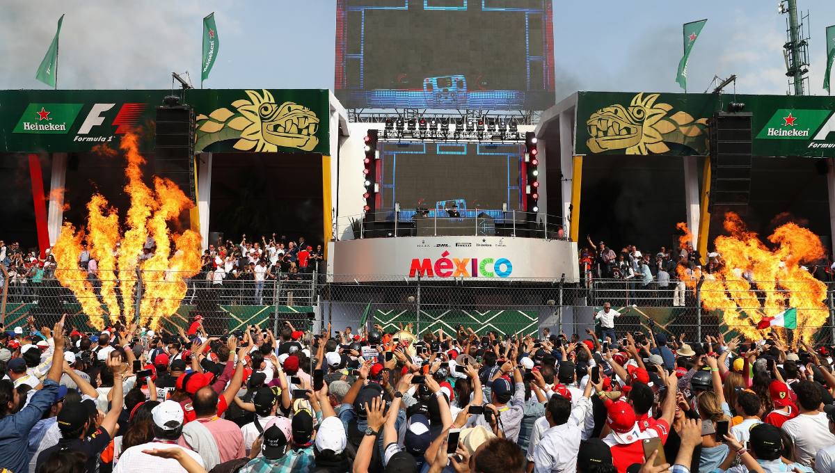 during the Formula One Grand Prix of Mexico at Autodromo Hermanos Rodriguez on October 29, 2017 in Mexico City, Mexico. Foto: Facebook F1