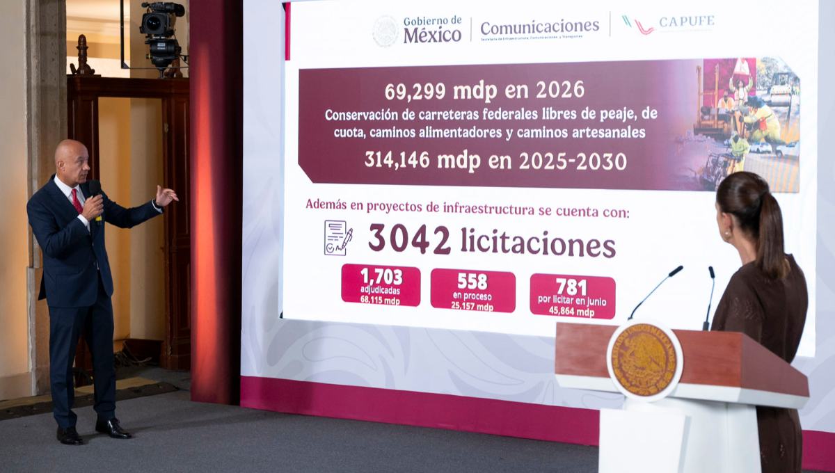 Gobierno de México invertirá 70 mil mdp en la conservación de carreteras federales Foto: Saúl López Escorcia/Presidencia