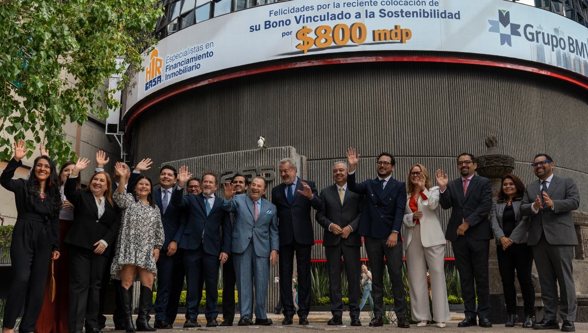 HIR Casa coloca bono sostenible por 800 MDP en la BMV